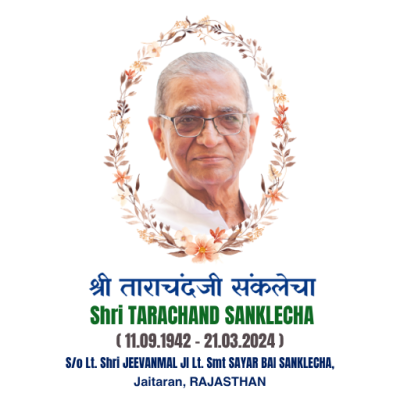 Shri TARACHAND SANKLECHA